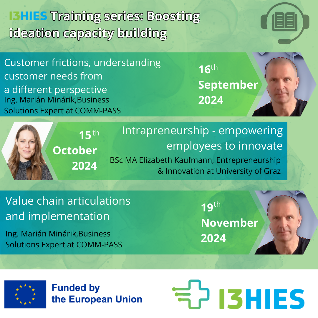 I3HIES Training Series - Marian Minárik